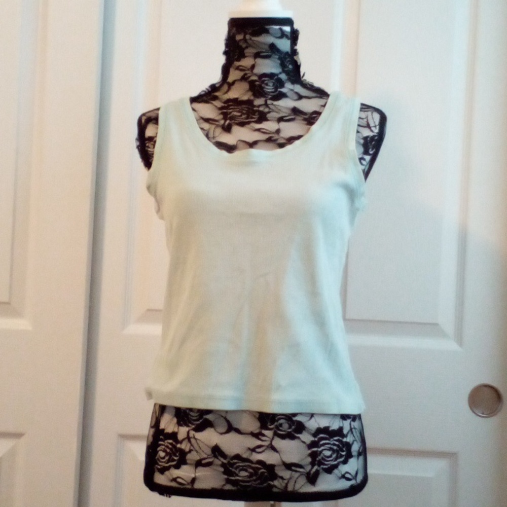 Caslon teal shirt